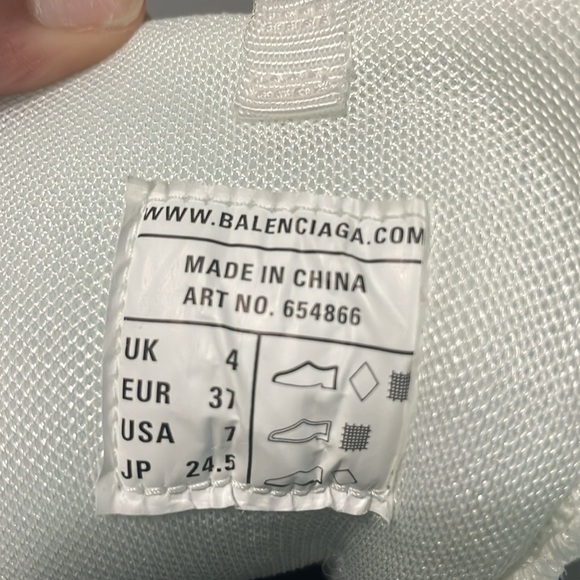 Balenciaga Track Hike Sneakers in White - Picture 4 of 9